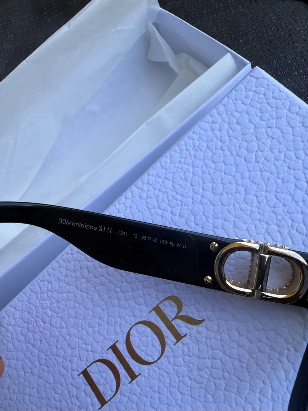 Dior 30Montaigne S11I sunglasses Black
